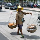 Mobiler Markt in Thailand