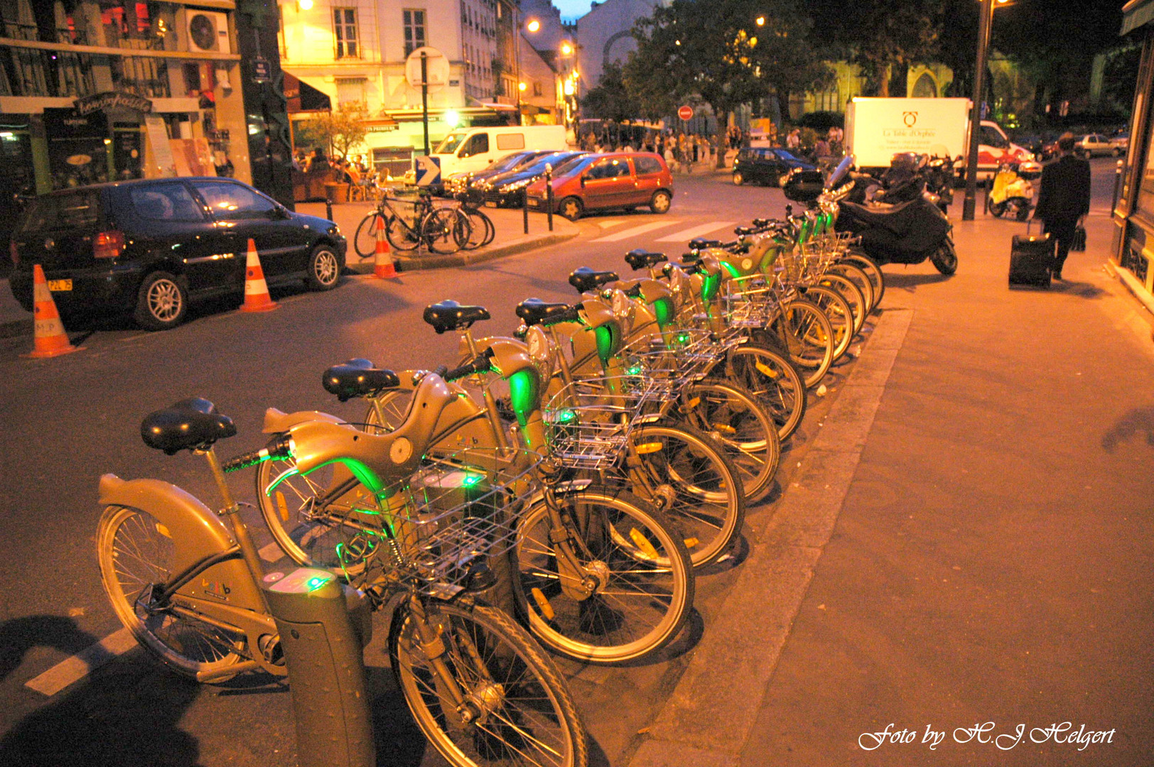 Mobilität der guten Art in Paris