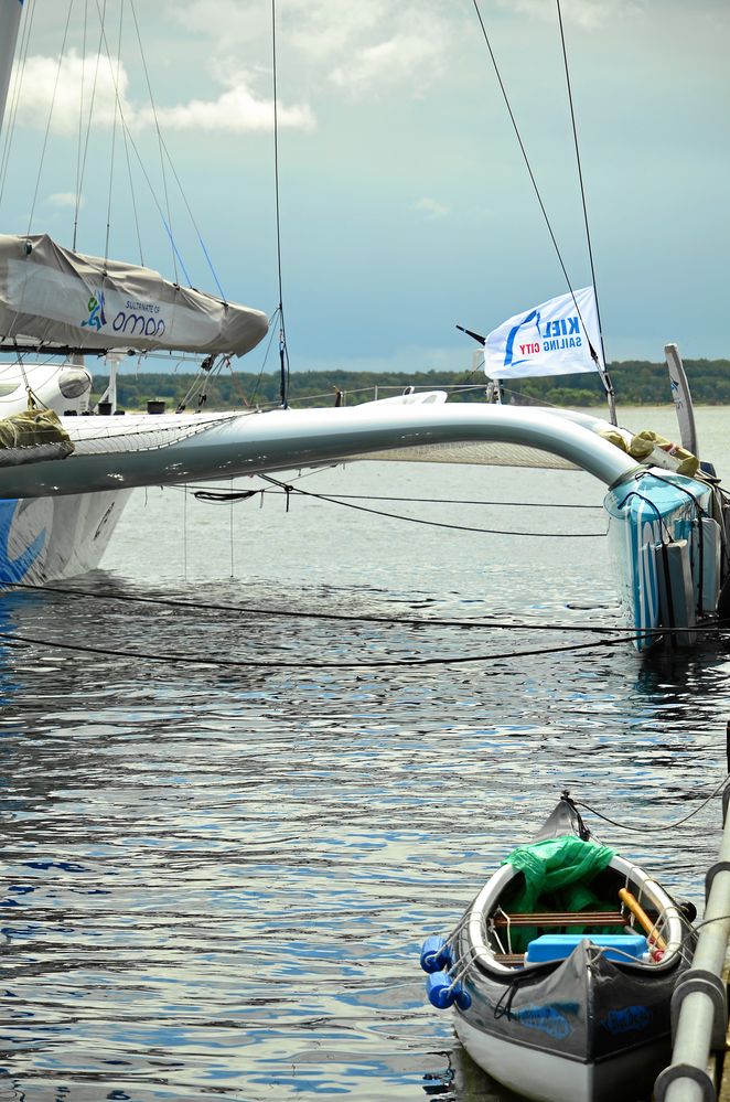 MOD70-Trimaran „Musandam-Oman Sail“ II in ECK "Welcome Race 2014"