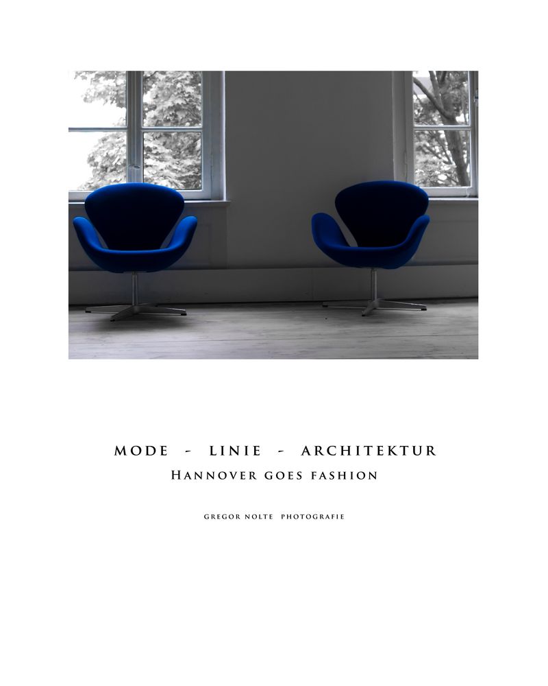 Mode Linie Architektur blau