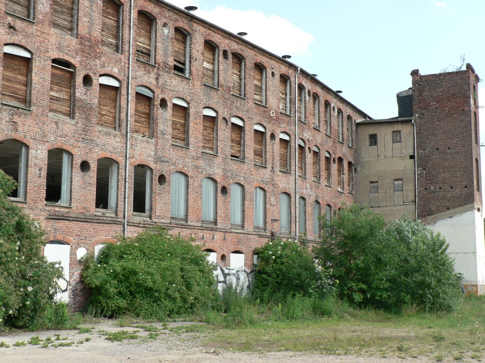 Modedruck-Ruine