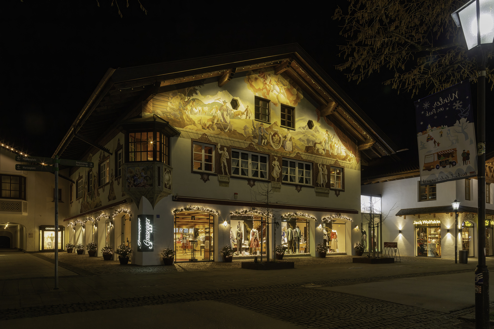 Modehaus Grasegger im Garmischer Zentrum