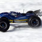 model car snow race