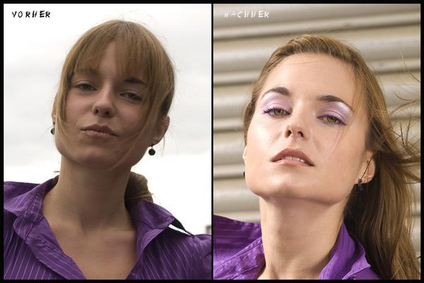 Model: Joy, Foto by Panzerknacker, Make up by Me...