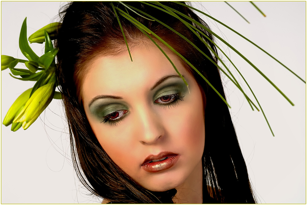 Model kittykill & Make-Up-Artistin nadine