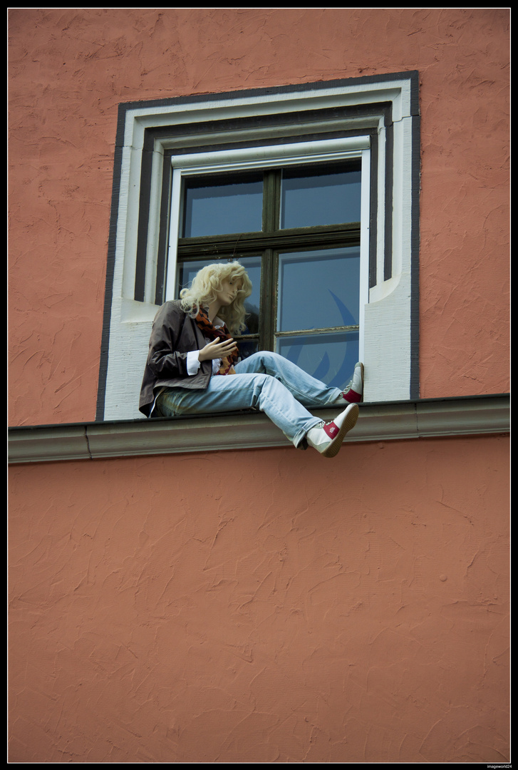 Model ohne Weihnachtsstress