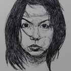 Model - Sakala (Scribble Portrait) Oktober 2014