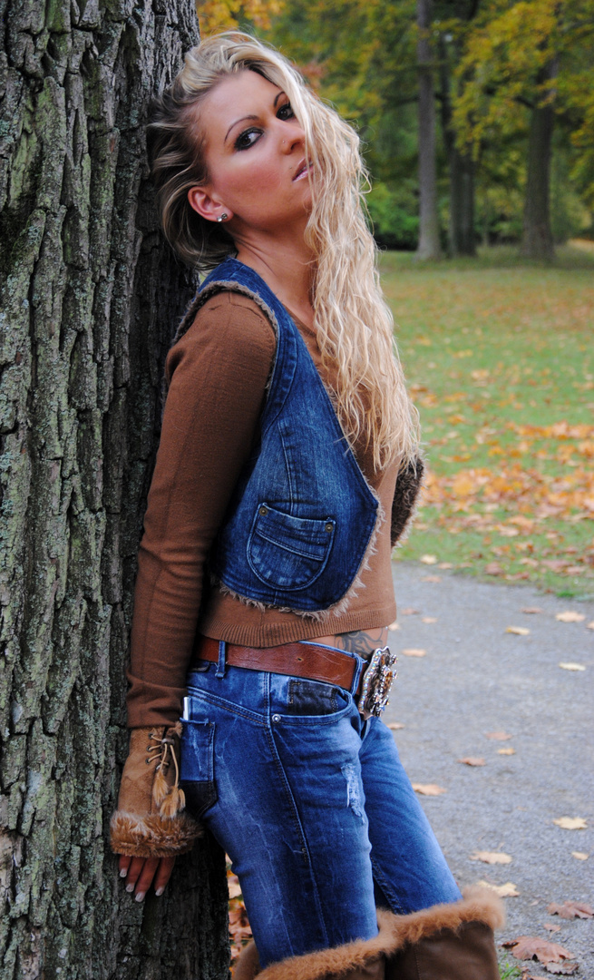 Model Yvonne Herbstshooting 2013