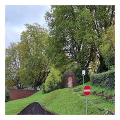 Modell-Beobachtungsbunker mitten in der Stadt