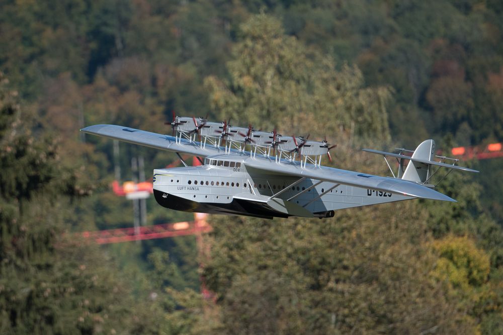 Modell der Dornier DOX Foto & Bild luftfahrt, oldtimerflugzeuge