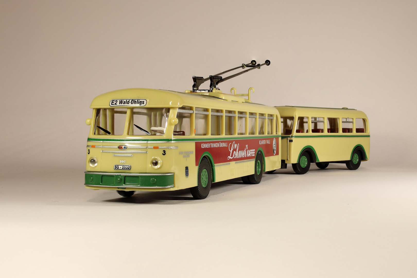 Modell-Trollibus 01