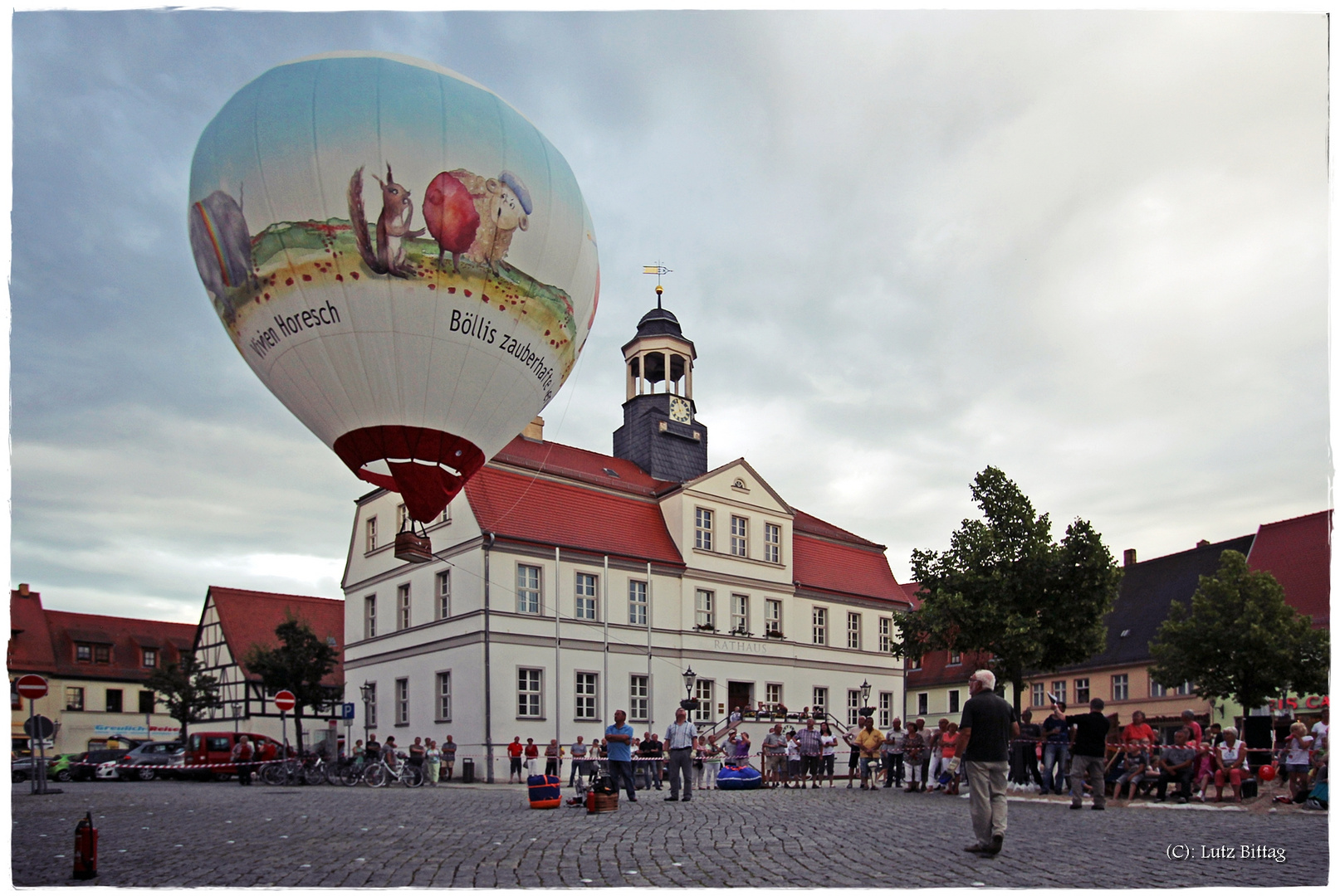 Modellballon in Bad Düben