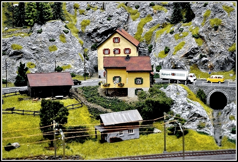 Modelleisenbahn der Gotthardbahn 3