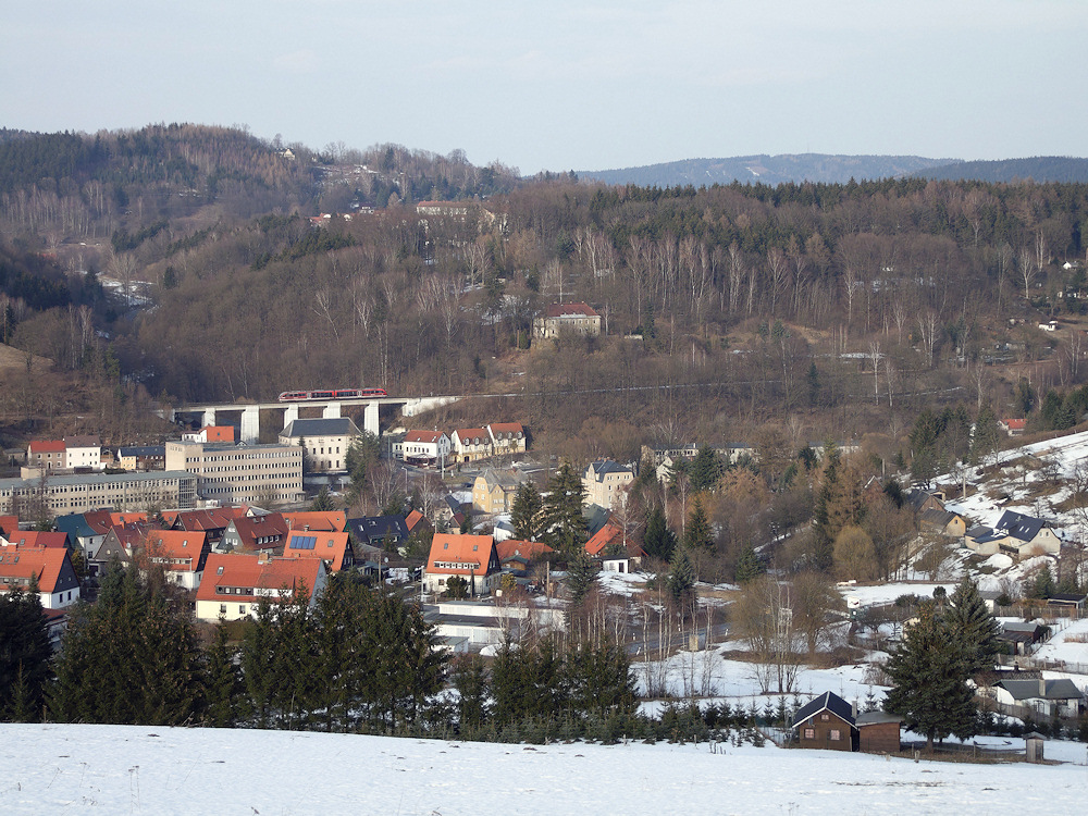 Modelleisenbahn-Landschaft