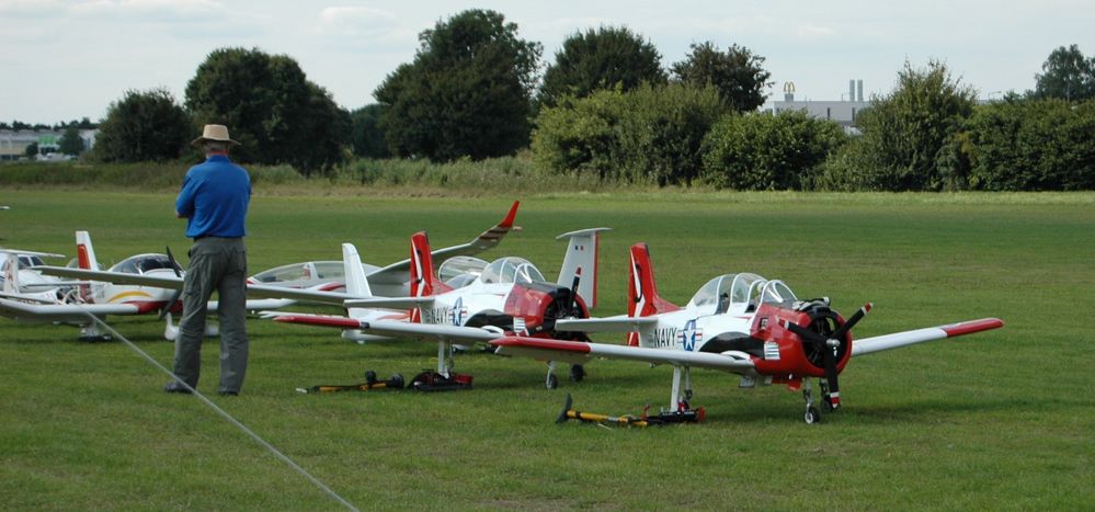 Modellflugtag in Bruchsal