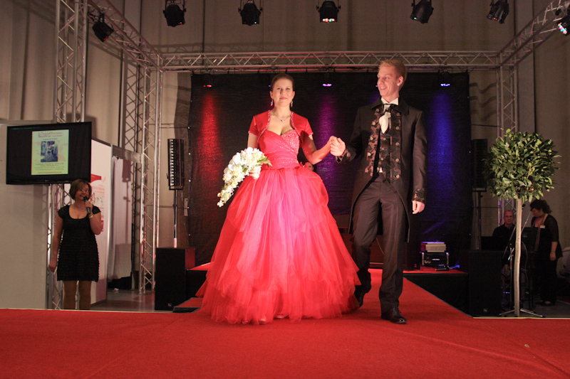 Models auf Hochzeitsmesse "Hochzeit Baby Kind"