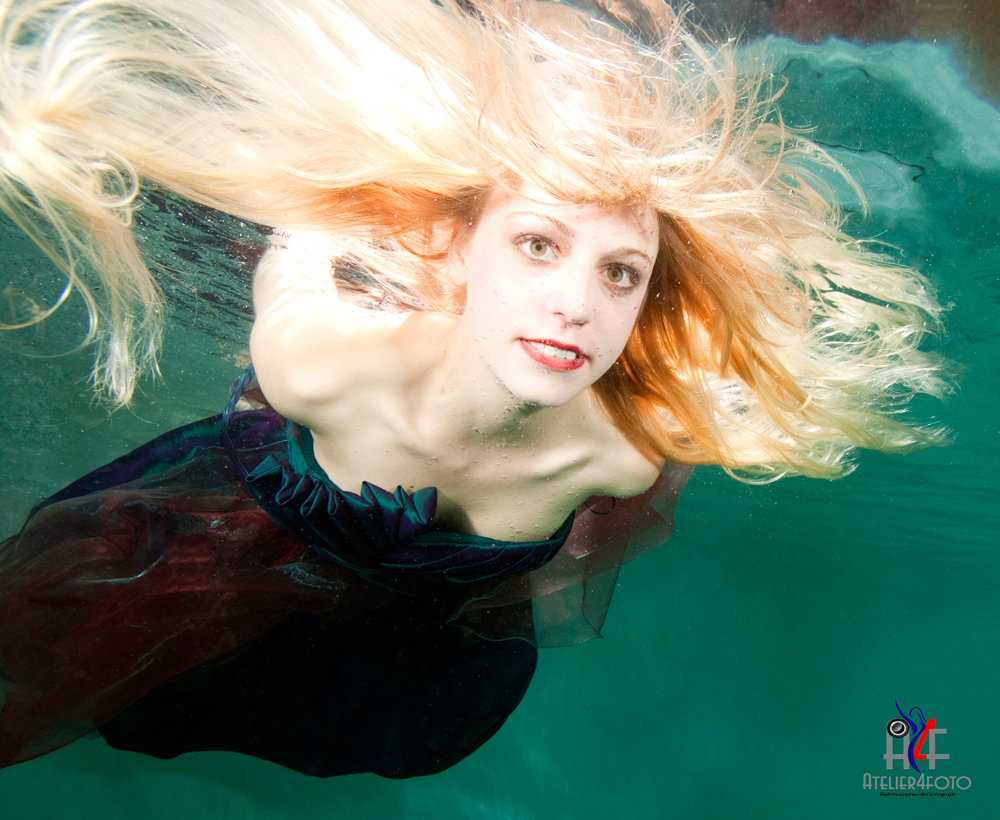 Models unter Wasser - einfach faszinierend