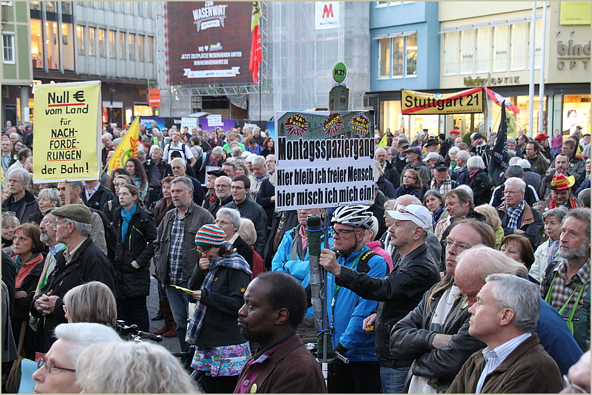 MoDEMO MENSCH SCHILLER FREI Stuttgart K21 17.03.14