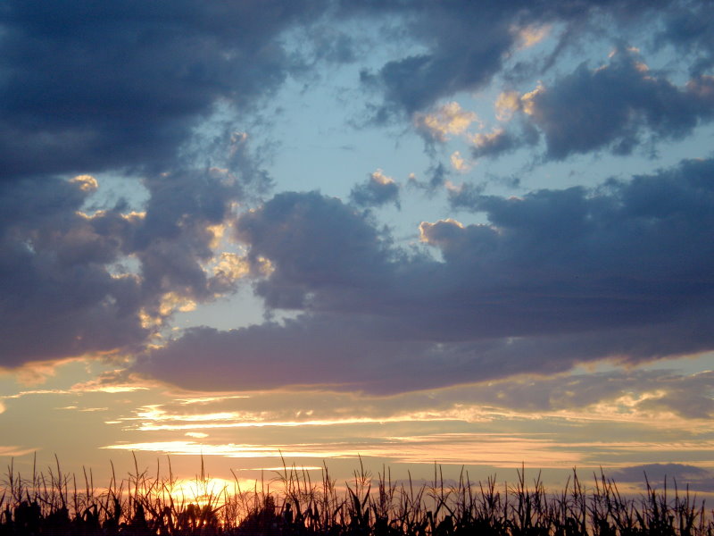 Modena, tramonto di fine estate