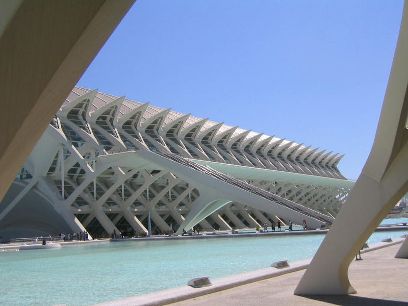 Modere Gebäude in Valencia