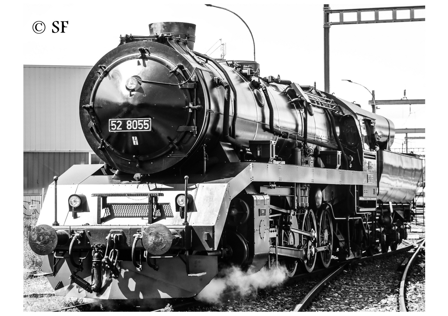 Modern Steam Dampflokomotive 52 8055