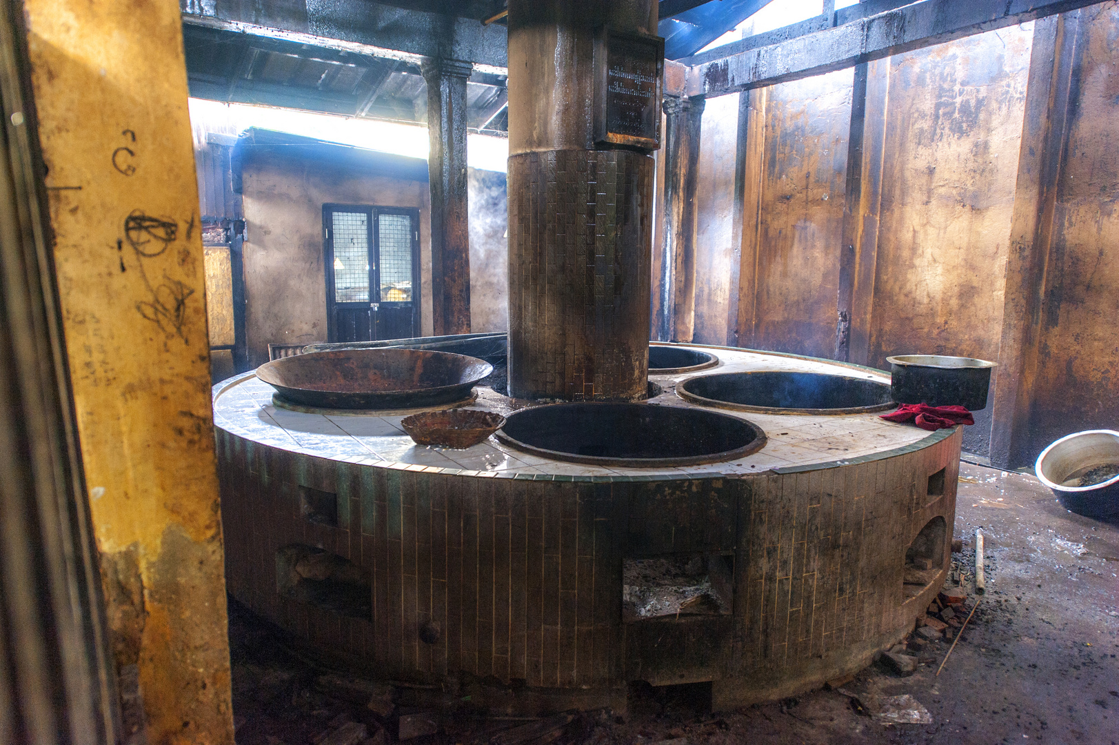 Modern Stove in Bago Monastery