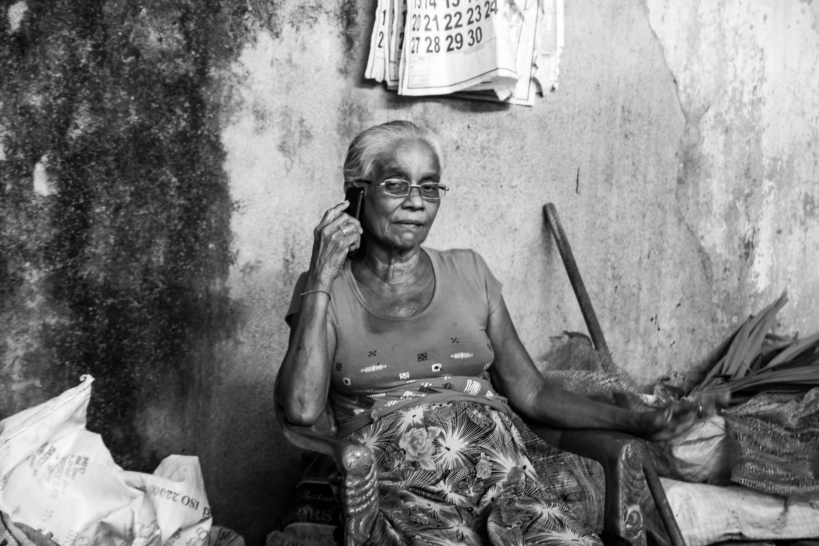 Modern Times im  Gemüsemarkt in Negombo