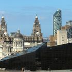 Modern und Alt in Liverpool