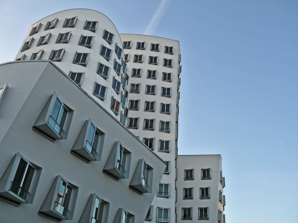 moderne Architektur am Medienhafen