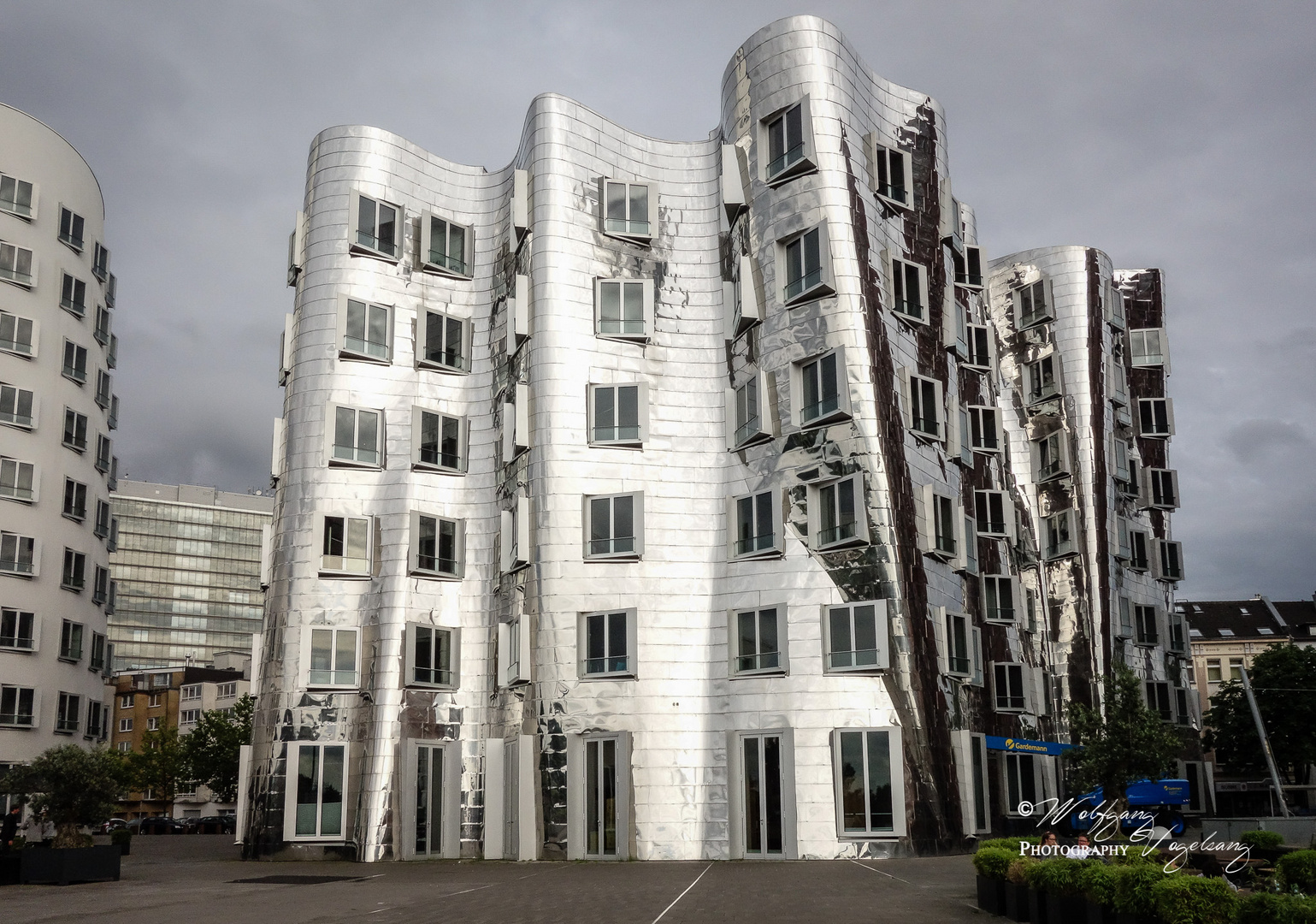 Moderne Architektur im Medienhafen