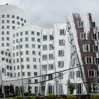 Moderne Architektur im Medienhafen Düsseldorf