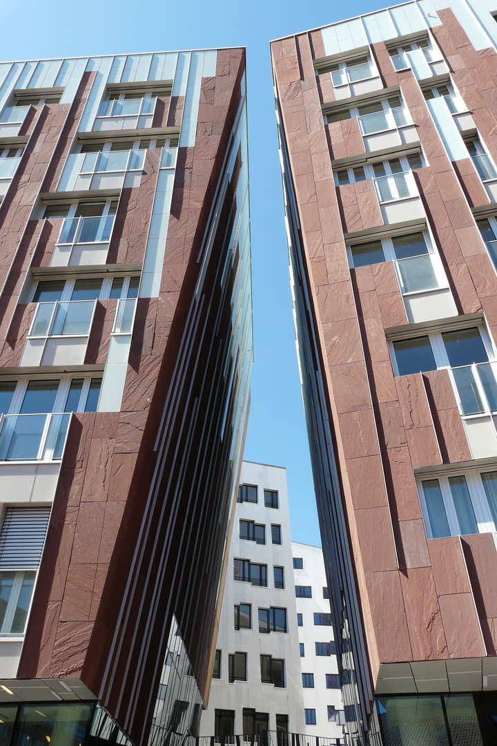 Moderne Architektur in der neuen Hafencity