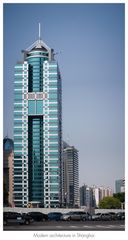 Moderne Architektur in Pudong