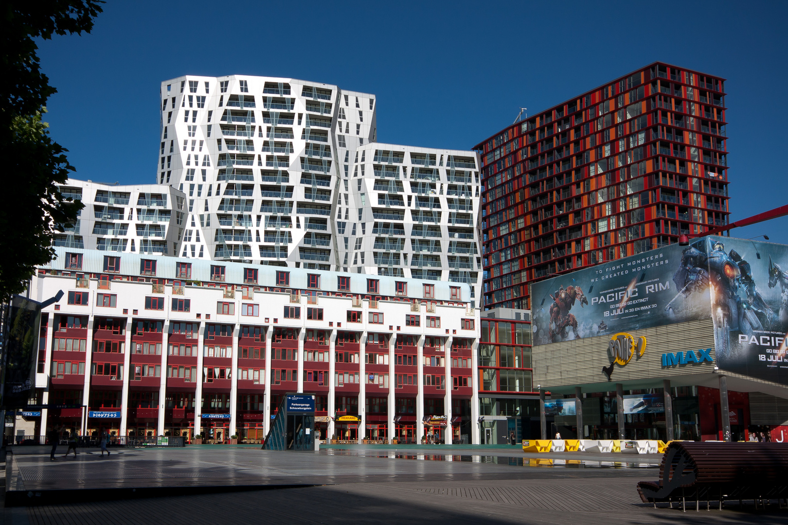 Moderne Architektur in Rotterdam