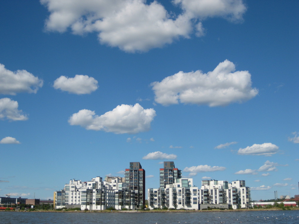 Moderne Architektur in Västerås, Schweden