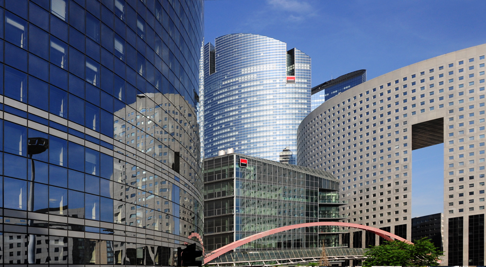 Moderne Architektur (La Défense, Paris)