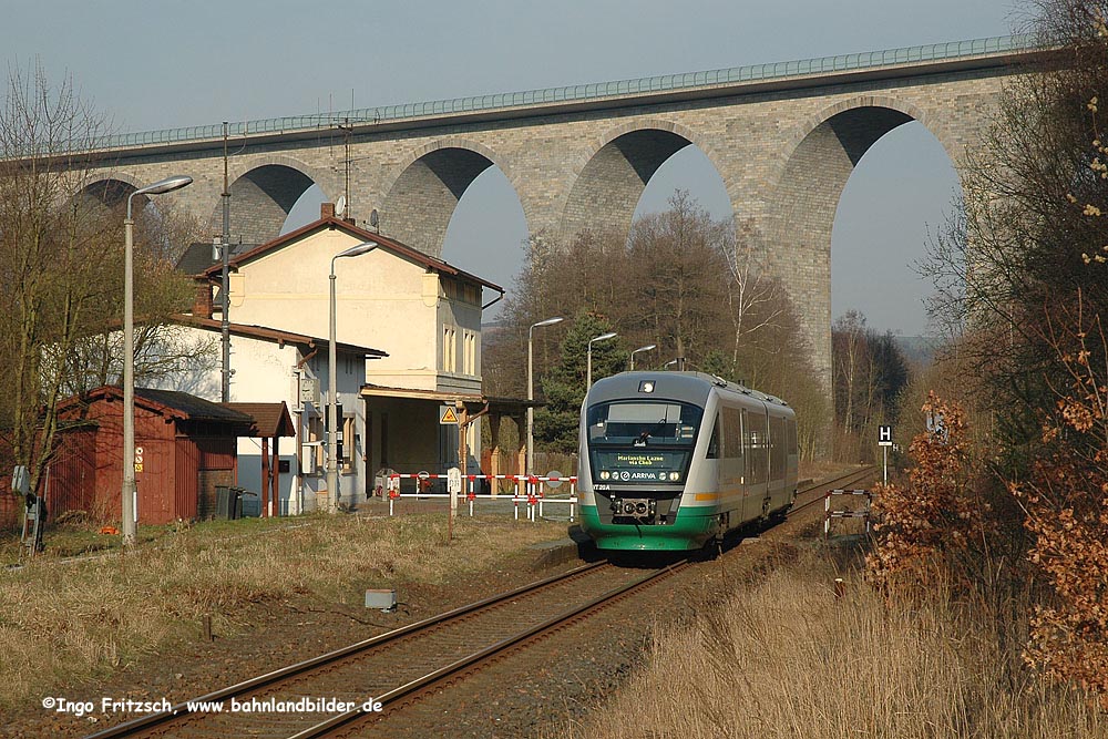 moderne Bahn....