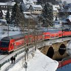 Moderne Bahn im Winter Part V