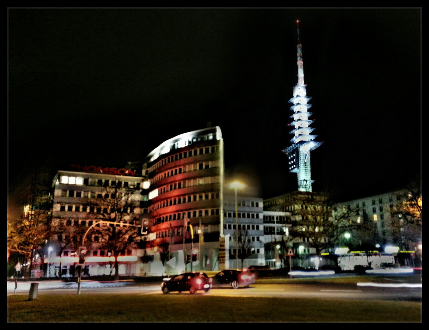 Moderne Großstadt Hannover