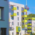 Moderne Kölner Siedlung