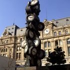 Moderne Kunst an der Gare Saint Lazare