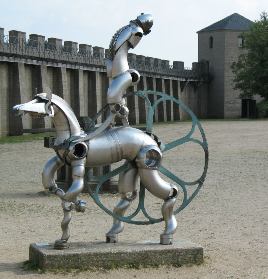 Moderne Kunst im Archäologischen Park Xanten