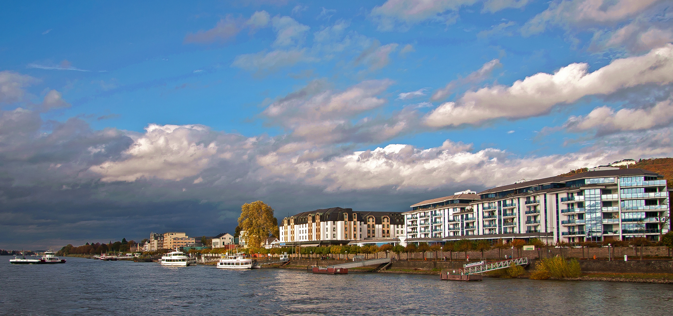 Moderne Rheinromantik - Königswinter Herbst 2013