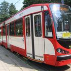 Moderne Tram in Danzig