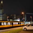 Moderne Verkehrsmittel am Salzbergwerk