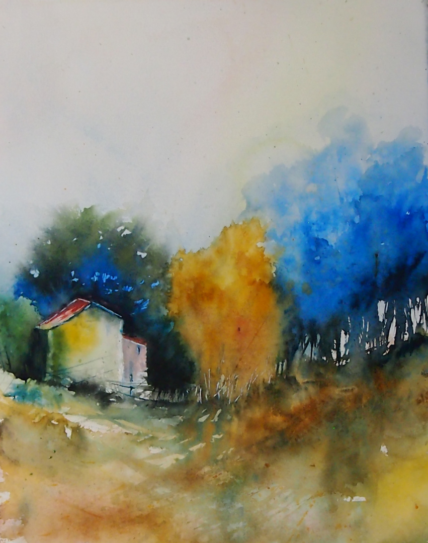 modernes aquarell