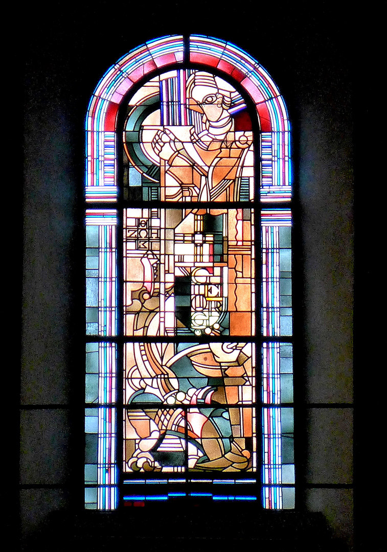 Modernes Kirchenfenster