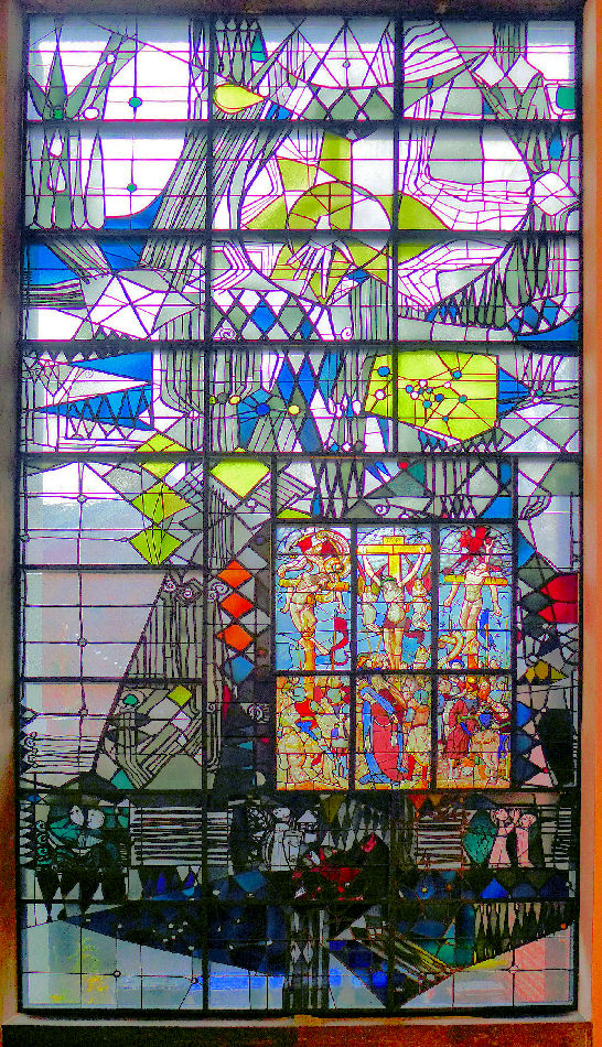 Modernes Kirchenfenster