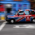 Modernes Londoner Taxi