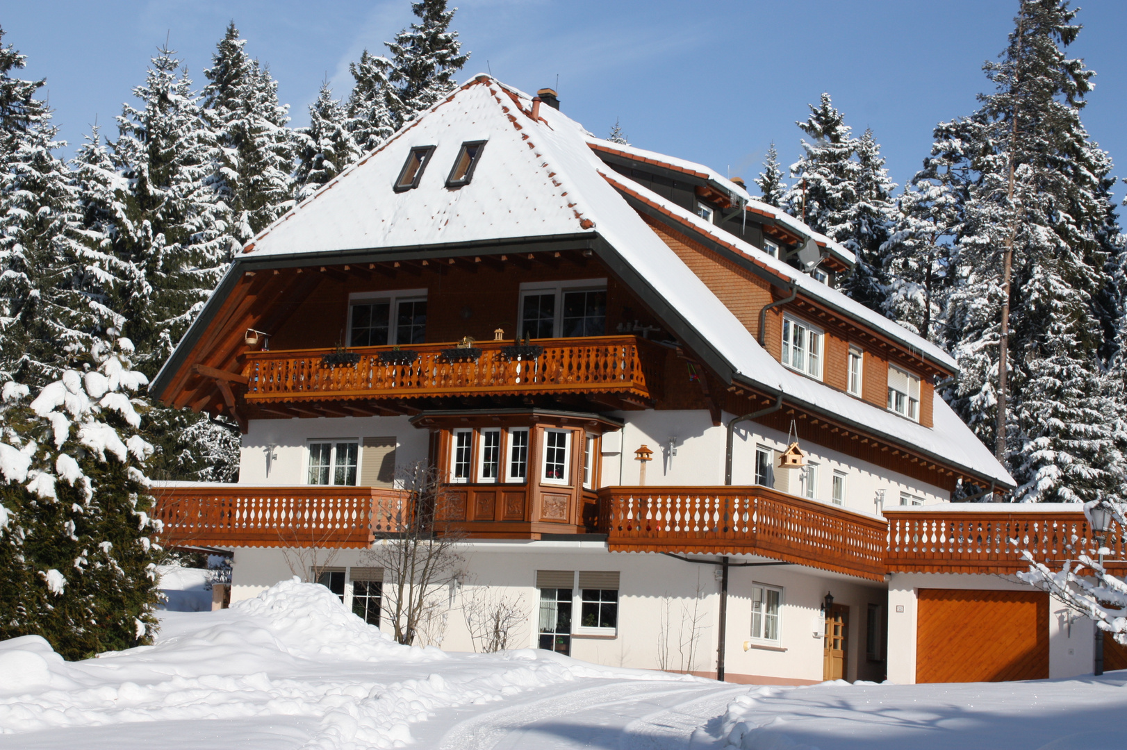 Modernes Schwarzwaldhaus